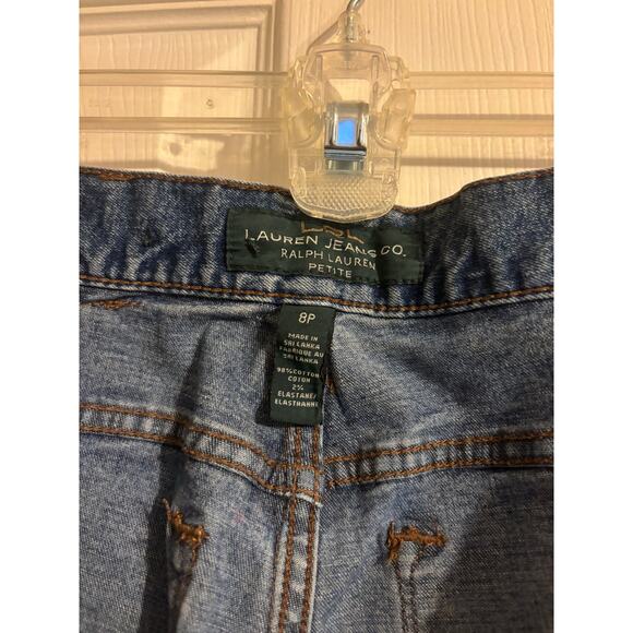 Women’s LRL blue jeans, Petite - Picture 3 of 5